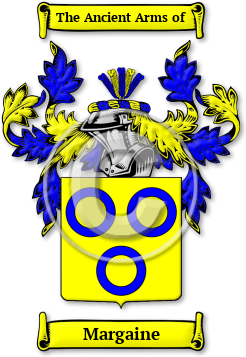 Margaine Family Crest Download (jpg) Legacy Series - 150 DPI
