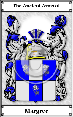 Margree Family Crest Download (JPG) Book Plated - 600 DPI