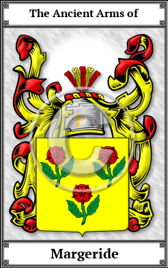 Margeride Family Crest Download (JPG)  Book Plated - 150 DPI