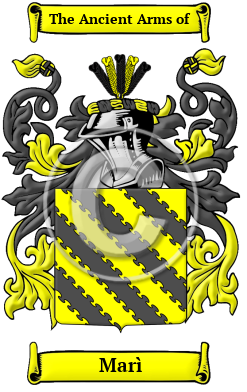 Marì Family Crest Download (JPG) Heritage Series - 300 DPI