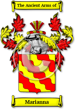 Marianna Family Crest Download (JPG) Legacy Series - 600 DPI