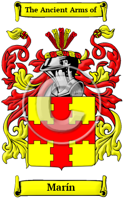 Marín Family Crest/Coat of Arms
