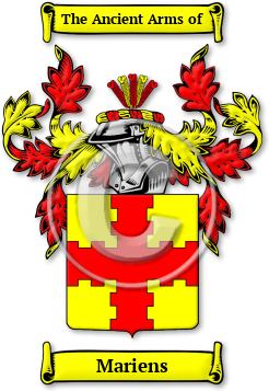 Mariens Family Crest Download (jpg) Legacy Series - 150 DPI