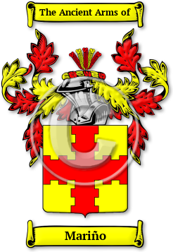 Mariño Family Crest Download (JPG) Legacy Series - 600 DPI