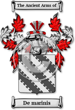 De marinis Family Crest Download (jpg) Legacy Series - 150 DPI