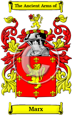 Marx Family Crest Download (JPG) Heritage Series - 600 DPI