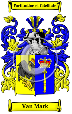Van Mark Family Crest/Coat of Arms