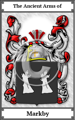 Markby Family Crest Download (JPG)  Book Plated - 150 DPI