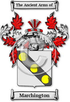 Marchington Family Crest Download (jpg) Legacy Series - 150 DPI