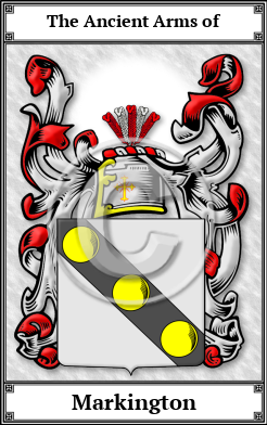 Markington Family Crest Download (JPG)  Book Plated - 150 DPI