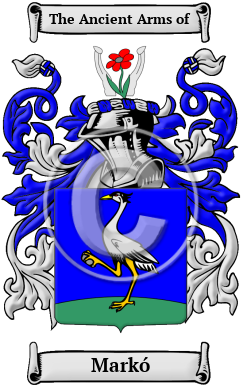 Markó Family Crest Download (JPG) Heritage Series - 300 DPI