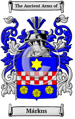 Márkus Family Crest Download (JPG) Heritage Series - 300 DPI
