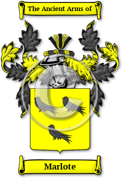 Marlote Family Crest Download (jpg) Legacy Series - 150 DPI