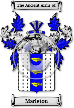 Marleton Family Crest Download (jpg) Legacy Series - 150 DPI