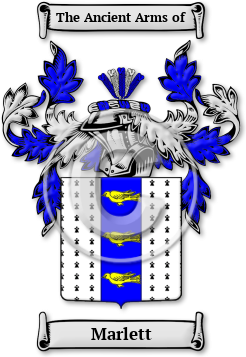Marlett Family Crest Download (jpg) Legacy Series - 150 DPI