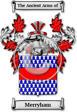 Merryham Family Crest Download (jpg) Legacy Series - 150 DPI