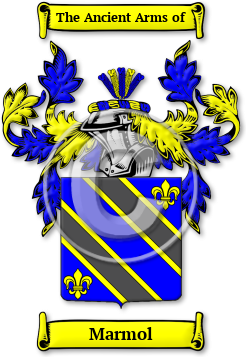 Marmol Family Crest Download (jpg) Legacy Series - 150 DPI