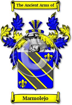 Marmolejo Family Crest Download (jpg) Legacy Series - 150 DPI