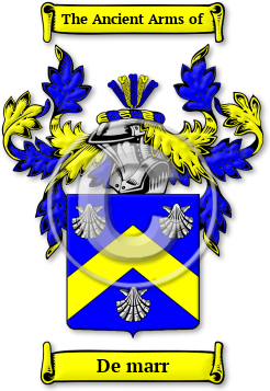 De marr Family Crest Download (JPG) Legacy Series - 600 DPI