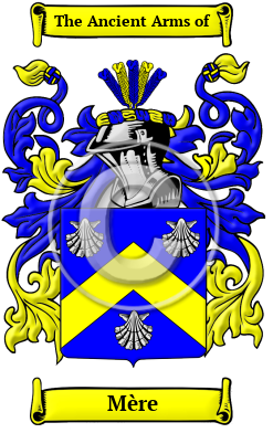 Mère Family Crest Download (JPG) Heritage Series - 300 DPI