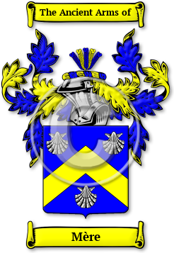 Mère Family Crest Download (jpg) Legacy Series - 150 DPI