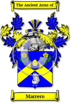 Marrero Family Crest Download (jpg) Legacy Series - 150 DPI