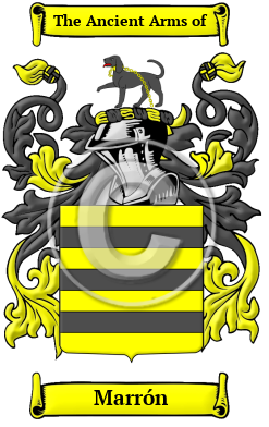 Marrón Family Crest Download (JPG) Heritage Series - 300 DPI