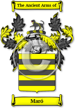 Maró Family Crest Download (jpg) Legacy Series - 150 DPI