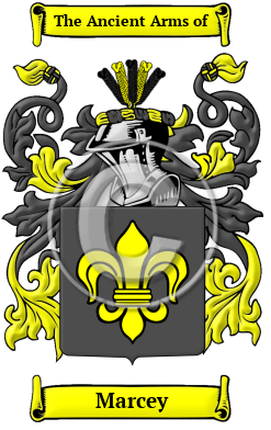 Marcey Family Crest Download (JPG) Heritage Series - 600 DPI