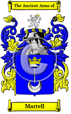 Martell Family Crest Download (JPG) Heritage Series - 600 DPI