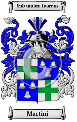 Martini Family Crest Download (JPG) Heritage Series - 600 DPI