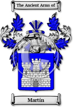 Martín Family Crest Download (jpg) Legacy Series - 150 DPI