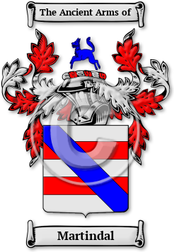 Martindal Family Crest Download (jpg) Legacy Series - 150 DPI
