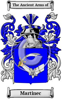 Martinec Family Crest Download (JPG) Heritage Series - 300 DPI