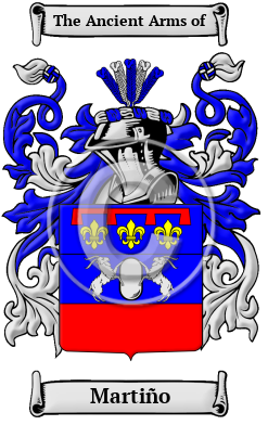 Martiño Family Crest Download (JPG) Heritage Series - 300 DPI