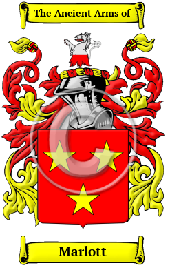 Marlott Family Crest/Coat of Arms