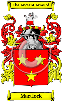 Martlock Family Crest Download (JPG) Heritage Series - 600 DPI