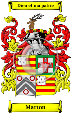 Marton Family Crest Download (JPG) Heritage Series - 600 DPI