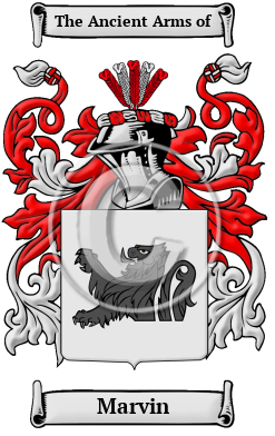 Marvin Family Crest/Coat of Arms