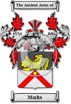 Marks Family Crest Download (JPG) Legacy Series - 300 DPI