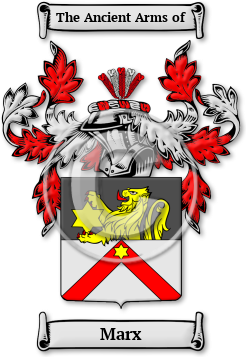 Marx Family Crest Download (jpg) Legacy Series - 150 DPI