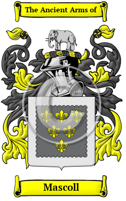 Mascoll Family Crest Download (JPG) Heritage Series - 600 DPI