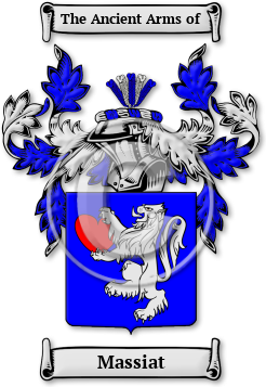 Massiat Family Crest Download (JPG) Legacy Series - 600 DPI