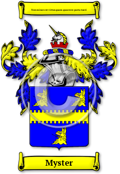 Myster Family Crest Download (jpg) Legacy Series - 150 DPI