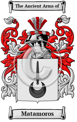 Matamoros Family Crest/Coat of Arms