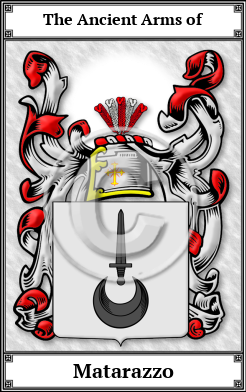 Matarazzo Family Crest Download (JPG)  Book Plated - 150 DPI