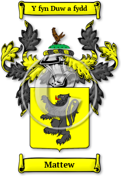Mattew Family Crest Download (jpg) Legacy Series - 150 DPI