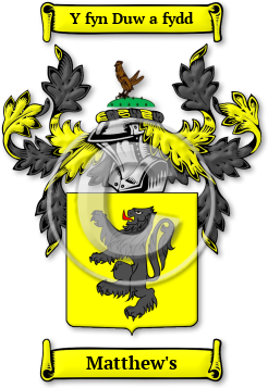 Matthew's Family Crest Download (jpg) Legacy Series - 150 DPI
