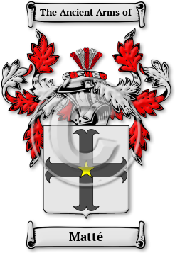 Matté Family Crest Download (JPG) Legacy Series - 300 DPI