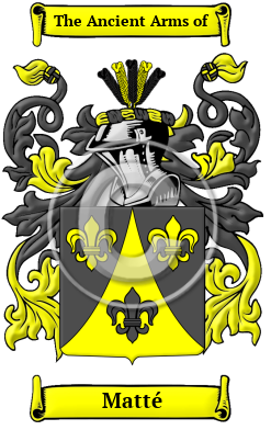 Matté Family Crest Download (JPG) Heritage Series - 300 DPI